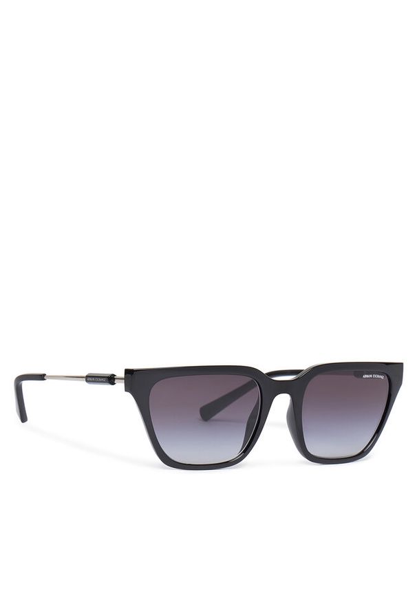Okulary przeciwsłoneczne Armani Exchange. Kolor: czarny