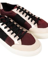 Geox Sneakersy "Ottaya F" | D941BE085BN | Kobieta | Bordowy. Nosek buta: okrągły. Kolor: czerwony. Materiał: tkanina, skóra #2