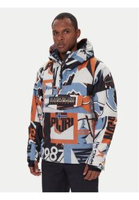 Napapijri Kurtka anorak Rf Next NP0A88T8 Kolorowy Regular Fit. Materiał: syntetyk. Wzór: kolorowy