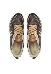 Liu Jo Sneakersy Maxi Wonder 71 BA4055 EX171 Brązowy. Kolor: brązowy. Materiał: skóra