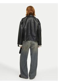 JJXX Kurtka z imitacji skóry Frida 12257725 Czarny Loose Fit. Kolor: czarny. Materiał: skóra #7