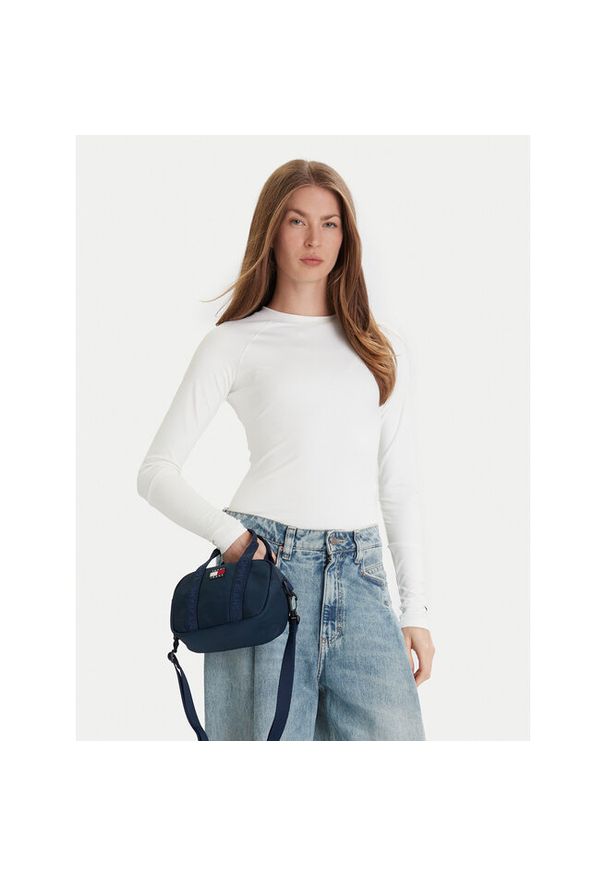 Torebka Tommy Jeans. Kolor: niebieski