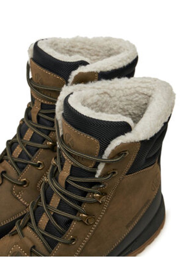 Kimberfeel Trapery Nolan Khaki. Kolor: brązowy. Materiał: skóra