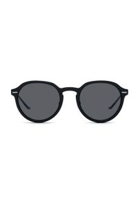Dior - Okulary przeciwsłoneczne. Kształt: okrągłe. Kolor: czarny #2