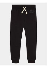 GAP - Gap Spodnie dresowe 860249-00 Czarny Regular Fit. Kolor: czarny. Materiał: bawełna #1