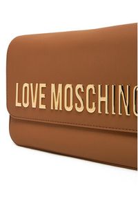Love Moschino - LOVE MOSCHINO Torebka JC4023PP1MKD0201 Brązowy. Kolor: brązowy. Materiał: skórzane #5