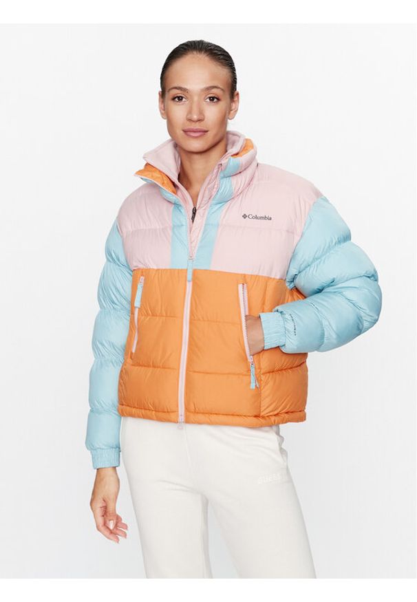 columbia - Columbia Kurtka zimowa Pike Lake™ II Cropped Jacket Pomarańczowy Regular Fit. Kolor: pomarańczowy. Materiał: syntetyk. Sezon: zima