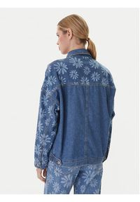 Roxy Kurtka jeansowa Salty Horizon ERJJK03700 Niebieski Regular Fit. Kolor: niebieski. Materiał: bawełna #5