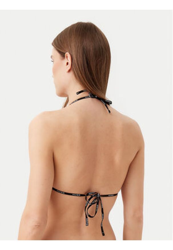 Hugo - HUGO Góra od bikini 50535242 Srebrny. Kolor: srebrny. Materiał: syntetyk
