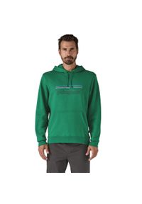 Patagonia - Bluza z kapturem męska P-6 Logo Uprisal Hoody. Typ kołnierza: kaptur. Kolor: zielony #1