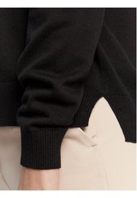 s.Oliver Sweter 2118888 Czarny Regular Fit. Kolor: czarny. Materiał: bawełna, wiskoza #3