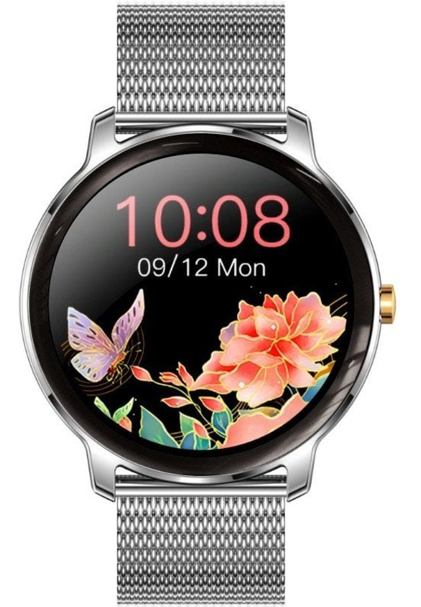 Rubicon - Smartwatch Damski RUBICON RNBE66 Silver SMARUB123. Rodzaj zegarka: smartwatch
