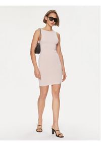 Calvin Klein Jeans Sukienka letnia Archive J20J223049 Różowy Slim Fit. Kolor: różowy. Materiał: wiskoza. Sezon: lato