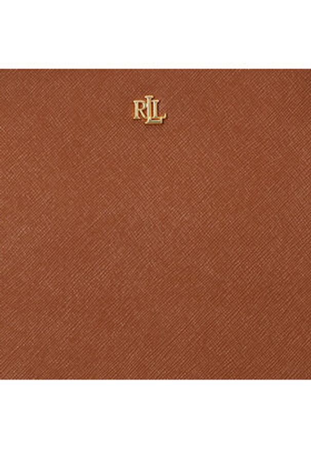 Lauren Ralph Lauren Torebka 431924351002 Brązowy. Kolor: brązowy. Materiał: skórzane