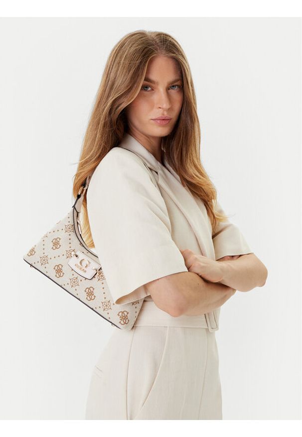 Guess Torebka Neda HWCP96 54170 Beżowy. Kolor: beżowy