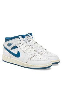 Nike Sneakersy Air Jordan 1 Mid Se FN7432 141 Biały. Kolor: biały. Materiał: skóra. Model: Nike Air Jordan #6