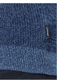 Blend Sweter 20716115 Granatowy Regular Fit. Kolor: niebieski. Materiał: bawełna #2