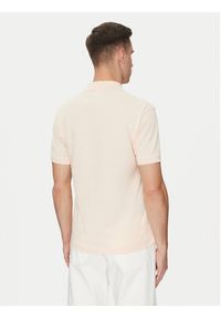 Lacoste Polo L1212 Beżowy Regular Fit. Typ kołnierza: polo. Kolor: beżowy. Materiał: bawełna #5