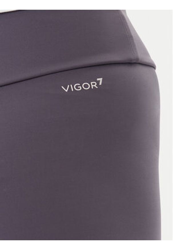 EA7 Emporio Armani Legginsy 7W000232 AF12625 U8115 Szary Slim Fit. Kolor: szary. Materiał: syntetyk
