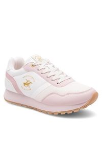 Beverly Hills Polo Club Sneakersy SK-08031 Różowy. Kolor: różowy. Materiał: materiał #4