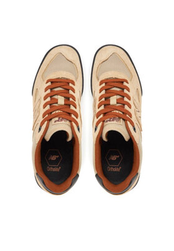 New Balance Sneakersy NM600BNT Beżowy. Kolor: beżowy. Materiał: zamsz, skóra