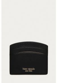 Kate Spade - Portfel skórzany. Kolor: czarny. Materiał: skóra. Wzór: gładki #1
