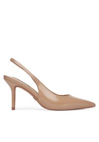 Nine West Szpilki SX005-01 Beżowy. Kolor: beżowy. Materiał: skóra. Obcas: na szpilce