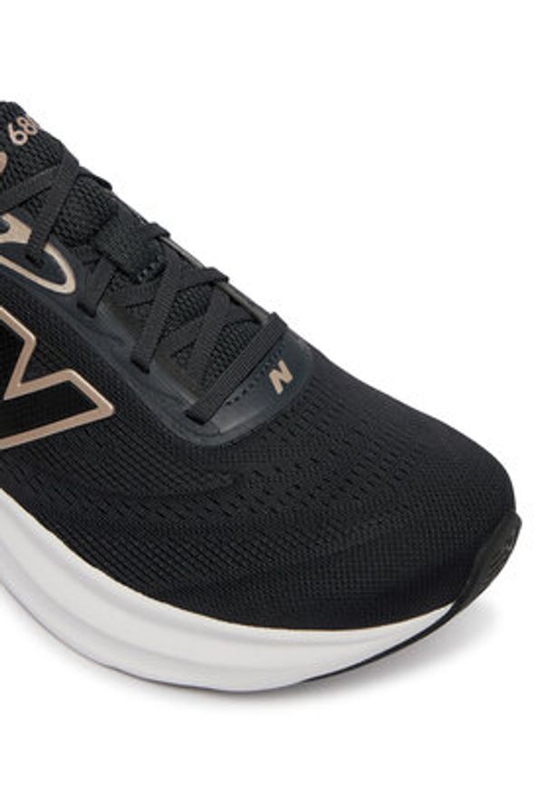 New Balance Buty do biegania Fresh Foam 680 v9 W6808J7 Czarny. Kolor: czarny. Materiał: materiał