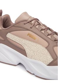 Puma Sneakersy Cassia 2.0 404639 01 Beżowy. Kolor: beżowy. Materiał: skóra #5
