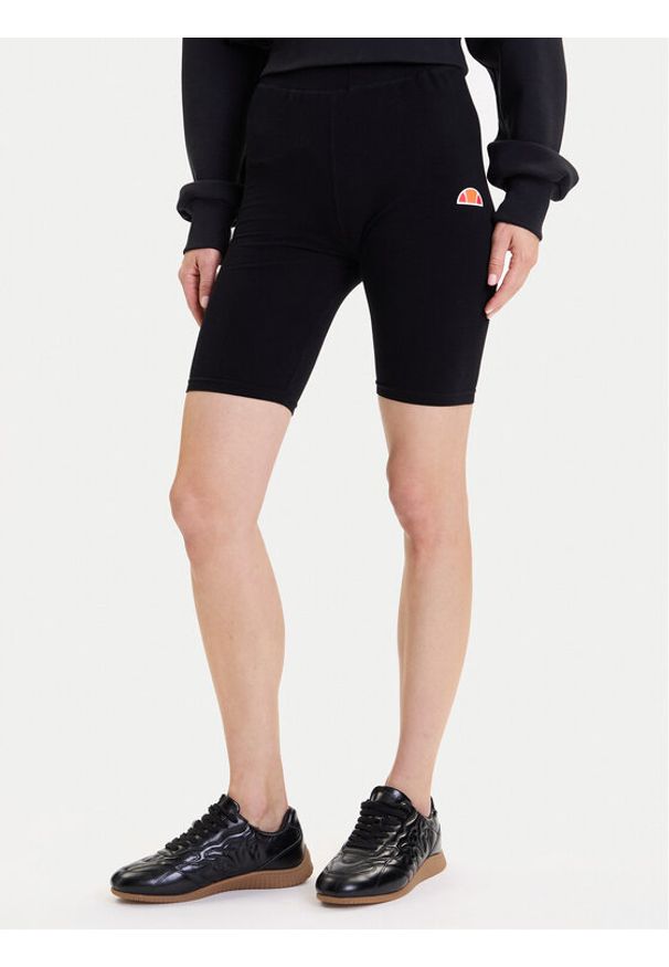 Ellesse Kolarki Tour Cycle SGC07616 Czarny Slim Fit. Kolor: czarny. Materiał: bawełna