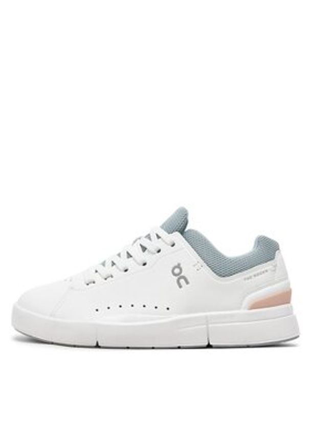 On Buty do biegania The Roger Advantage 3WD10652349 Biały. Kolor: biały. Materiał: skóra