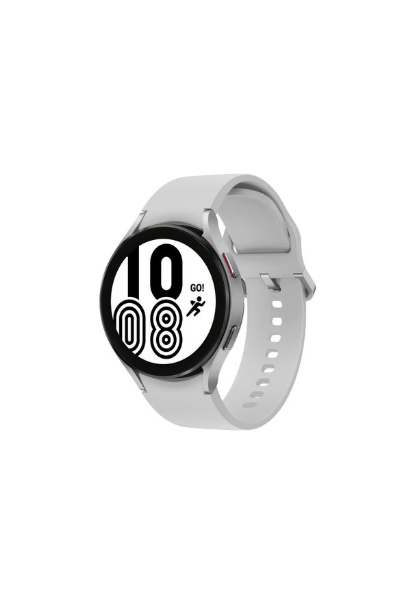 SAMSUNG - Smartwatch Samsung Galaxy Watch 4 44mm srebrny (R870). Rodzaj zegarka: smartwatch. Kolor: srebrny. Styl: casual, elegancki, sportowy