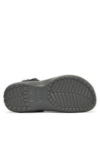 Crocs Klapki Classic Platform Buckle Clog 213230 Szary. Kolor: szary. Obcas: na platformie #5