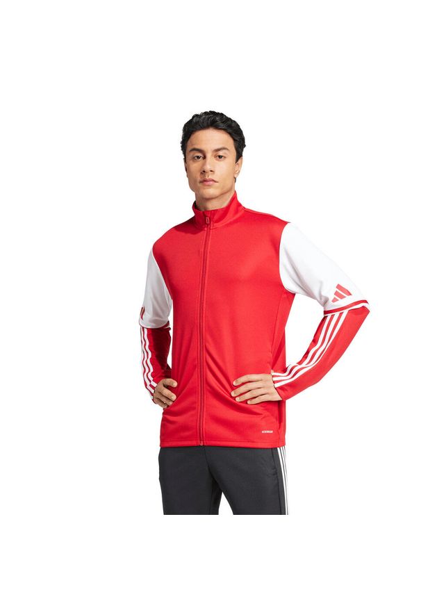 Adidas - Bluza męska adidas Squadra 25 Training. Kolor: wielokolorowy, biały, czerwony