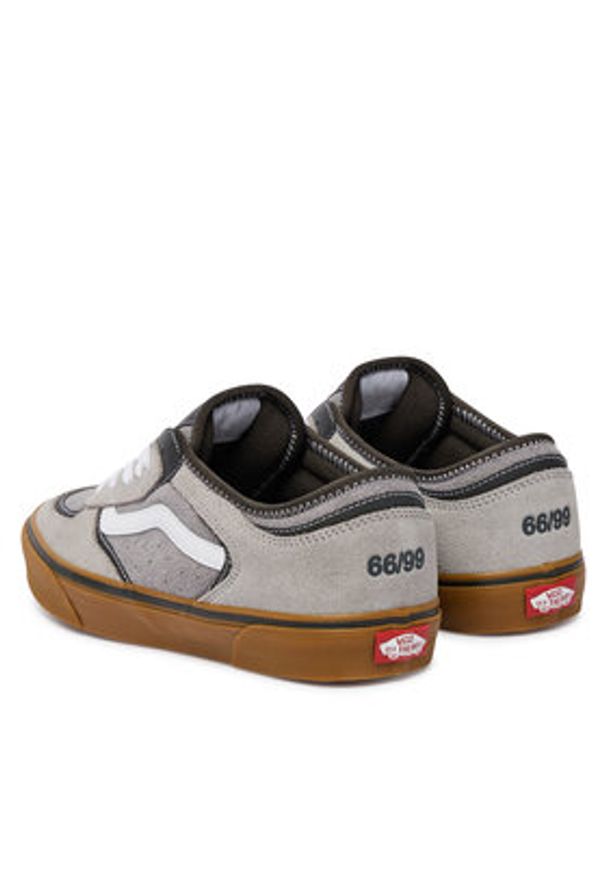 Vans Sneakersy Rowley Classic VN000SF485T1 Szary. Kolor: szary. Materiał: zamsz, skóra. Model: Vans Classic