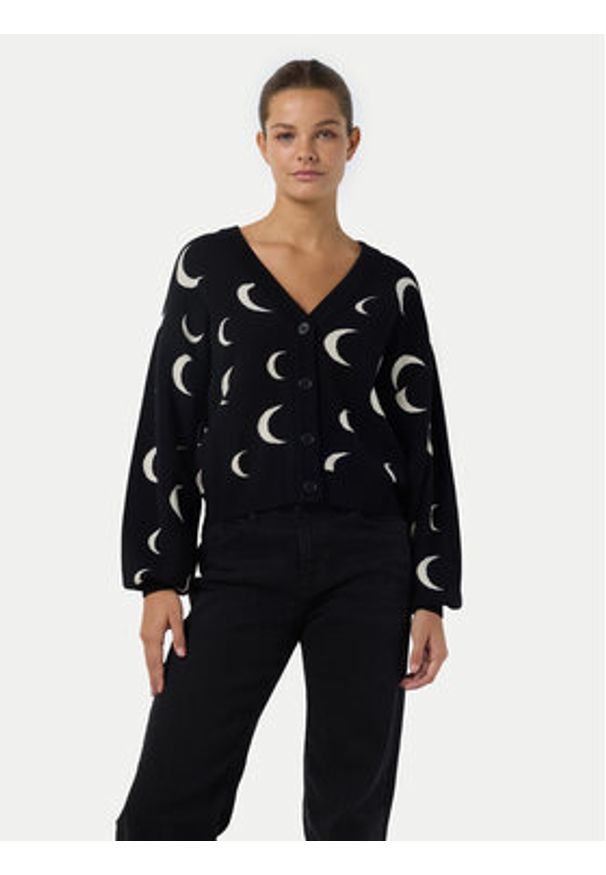 Noisy may - Noisy May Kardigan Charlott 27029727 Czarny Regular Fit. Kolor: czarny. Materiał: syntetyk