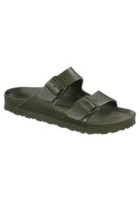 Klapki damskie Birkenstock Arizona Birkoflor. Zapięcie: bez zapięcia. Kolor: czarny. Materiał: syntetyk, materiał. Sport: turystyka piesza #1