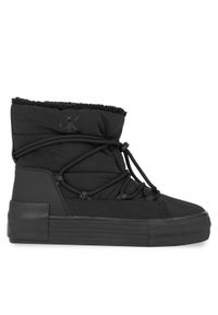 Calvin Klein Jeans Śniegowce Bold Vulc Flatf Snow Boot Wn YW0YW01181 Czarny. Kolor: czarny. Materiał: materiał #1