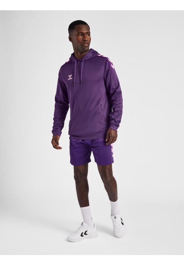 Bluza do piłki ręcznej dla dorosłych Hummel hml CORE XK poly z kapturem. Typ kołnierza: kaptur. Kolor: czerwony, niebieski, wielokolorowy. Sezon: zima. Sport: piłka ręczna