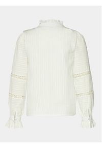 NAF NAF Bluzka Holaia C1 YHNC59 Écru Regular Fit. Materiał: bawełna #3