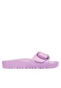 Birkenstock Klapki Madrid Big Buckle 1031257 Fioletowy. Kolor: fioletowy. Materiał: syntetyk #1