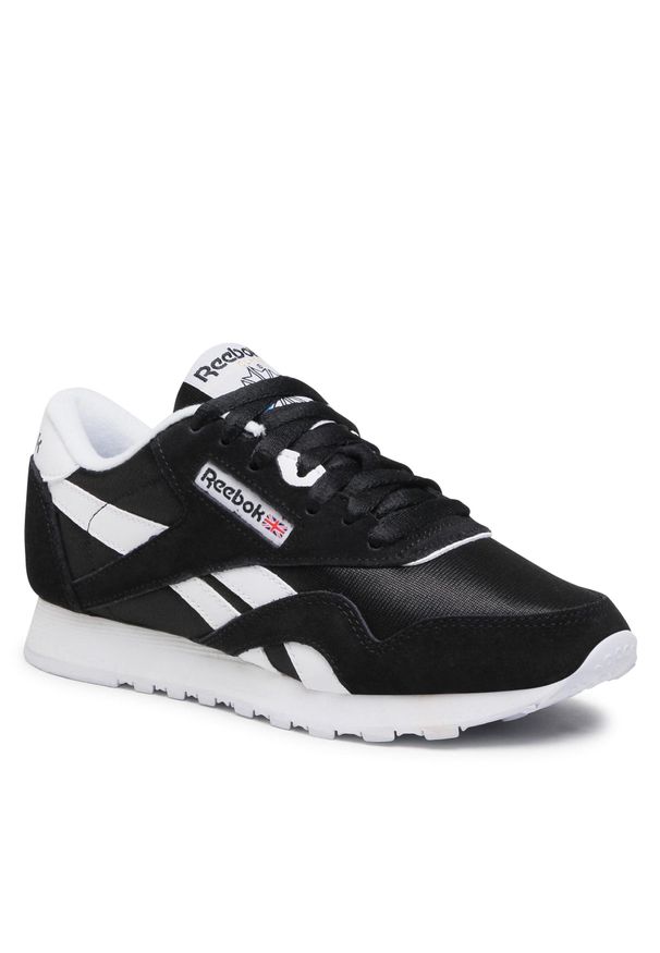 Reebok Classic - Buty Reebok Cl Nylon FV4506 Black/Black/White. Kolor: czarny. Materiał: materiał. Model: Reebok Nylon