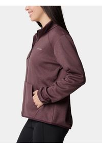columbia - Bluza Polarowa Damska Columbia Hike Tech. Kolor: czerwony. Materiał: polar. Długość: krótkie. Sport: turystyka piesza