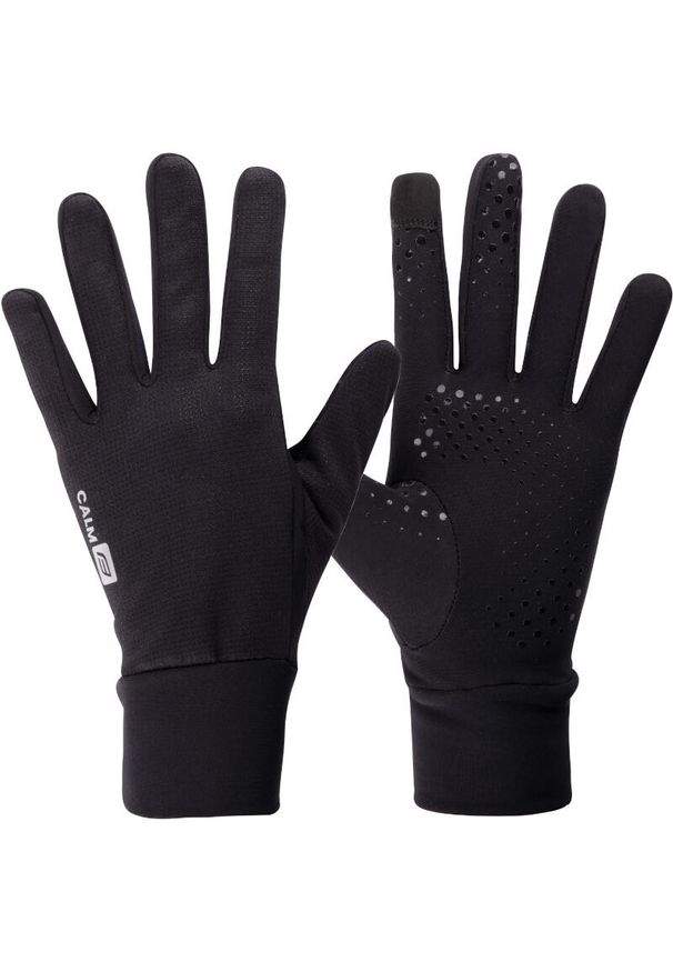 FORCE - Rękawiczki rowerowe długie dla dorosłych Force Calm ocieplane. Kolor: czarny. Sport: kolarstwo