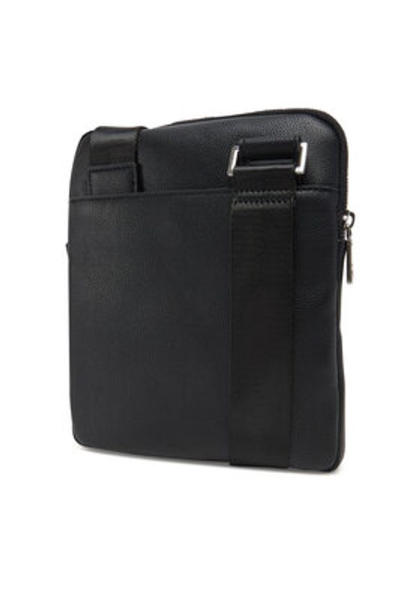 Guess Saszetka HMMITU P5223 Czarny. Kolor: czarny. Materiał: skóra