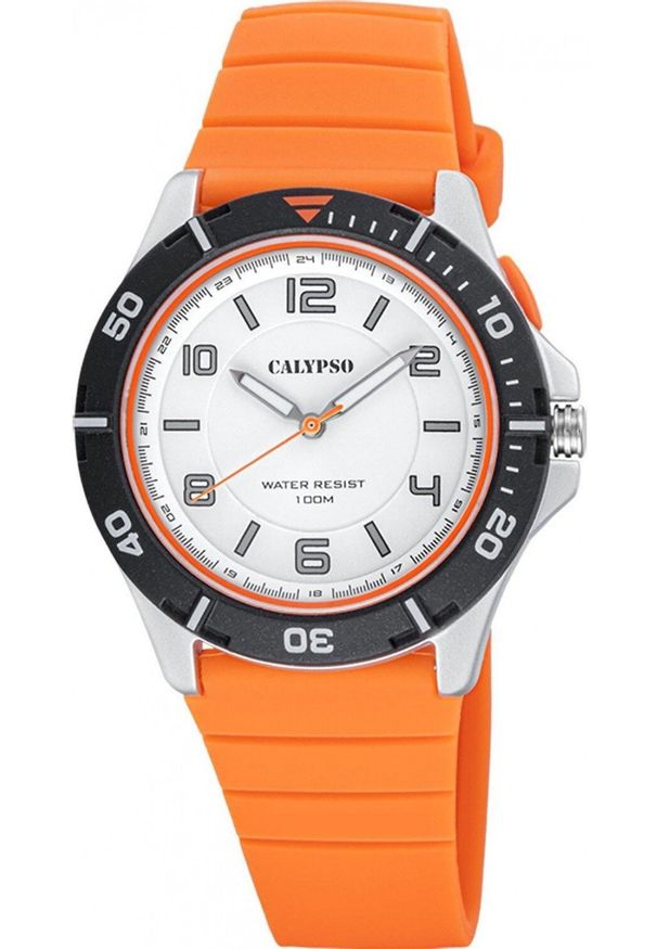 Zegarek męski Calypso K5857-3 pomarańczowy. Kolor: pomarańczowy