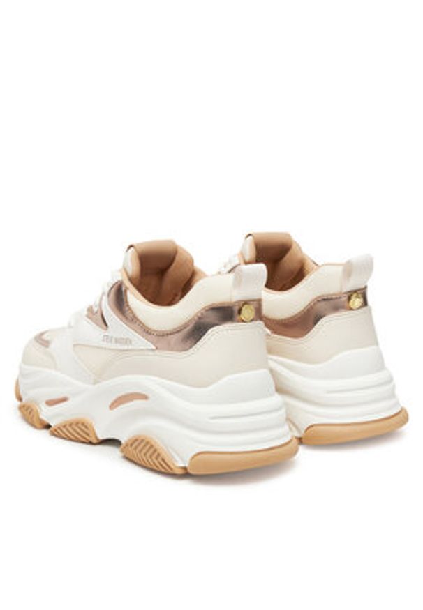 Steve Madden Sneakersy Progressive SM19000096 Beżowy. Kolor: beżowy. Materiał: materiał