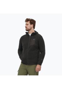 Bluza trekkingowa męska Patagonia R1 Air Full-Zip. Kolor: czarny