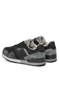Pepe Jeans Sneakersy PLS31528 Czarny. Kolor: czarny. Materiał: materiał #7