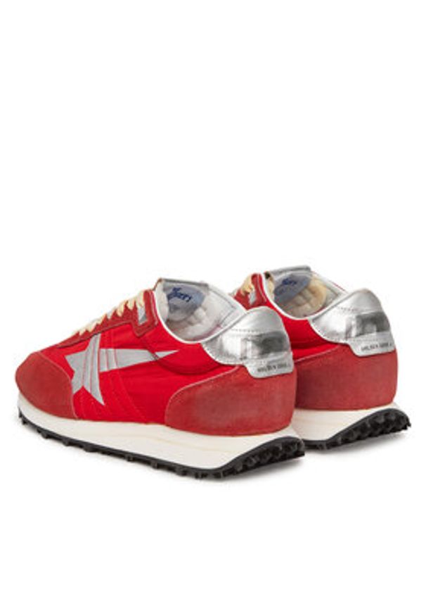 GOLDEN GOOSE - Golden Goose Sneakersy GMF00683.F005492 40399 Czerwony. Kolor: czerwony. Materiał: materiał